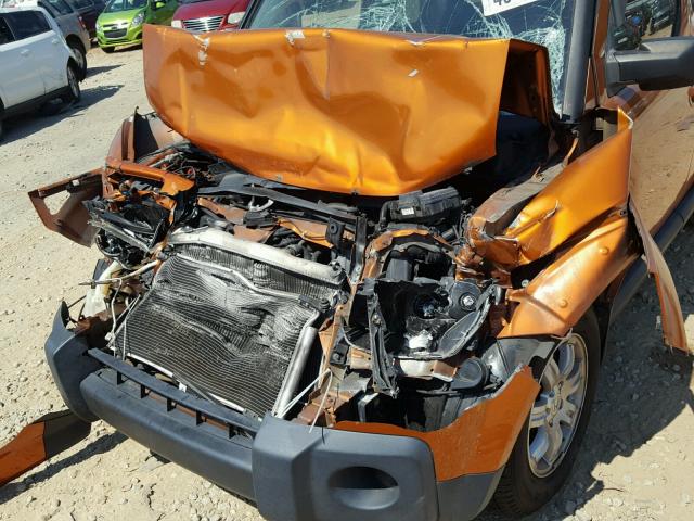 5J6YH18726L007729 - 2006 HONDA ELEMENT EX ORANGE photo 9