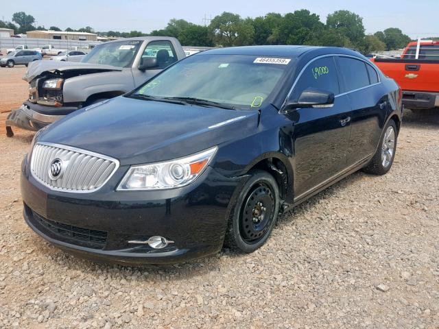 1G4GE5GDXBF149274 - 2011 BUICK LACROSSE C BLACK photo 2