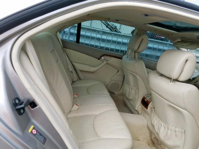 WDBNG83JX6A482434 - 2006 MERCEDES-BENZ S 430 4MAT BEIGE photo 6