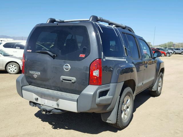 5N1AN0NW1DN816531 - 2013 NISSAN XTERRA X GRAY photo 4