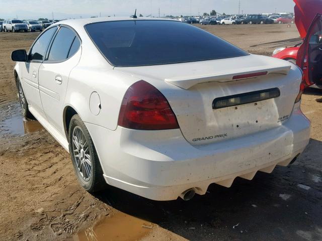 2G2WP582971223617 - 2007 PONTIAC GRAND PRIX WHITE photo 3