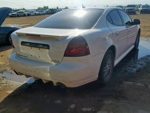 2G2WP582971223617 - 2007 PONTIAC GRAND PRIX WHITE photo 4