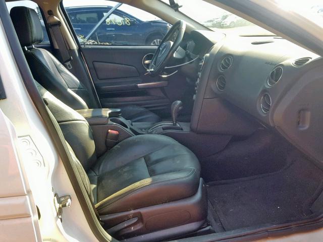 2G2WP582971223617 - 2007 PONTIAC GRAND PRIX WHITE photo 5