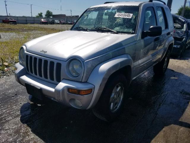 1J4GL58K92W224824 - 2002 JEEP LIBERTY LI SILVER photo 2