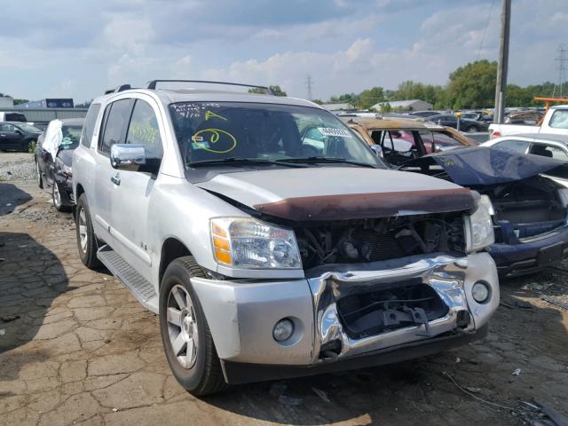 5N1AA08B35N727551 - 2005 NISSAN ARMADA SE GRAY photo 1