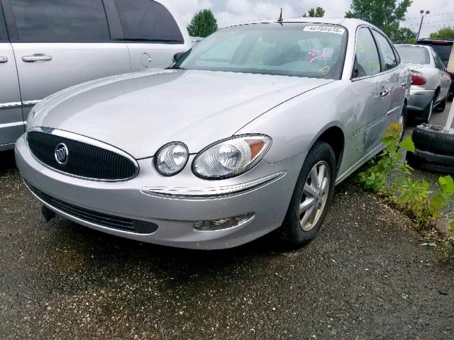 2G4WD532651265845 - 2005 BUICK LACROSSE C SILVER photo 2