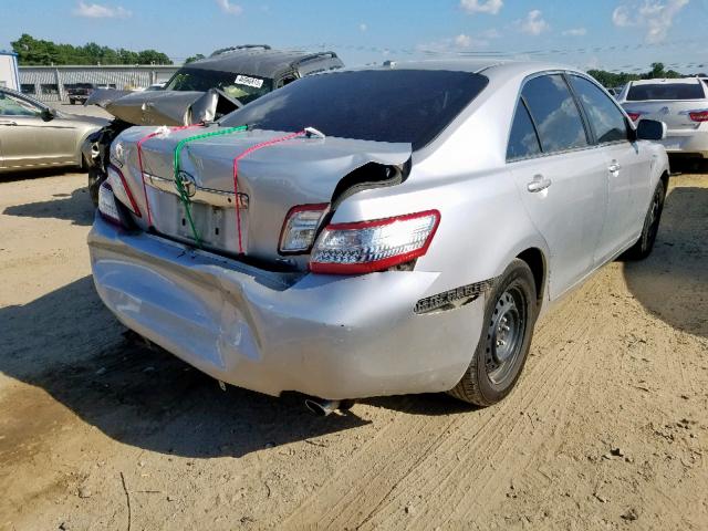 4T1BB3EK9AU117550 - 2010 TOYOTA CAMRY HYBR GRAY photo 4