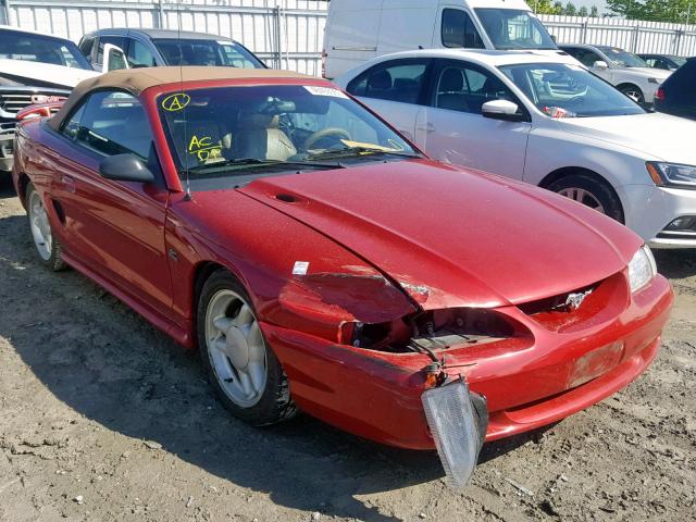 1FALP45T2SF219860 - 1995 FORD MUSTANG GT RED photo 1