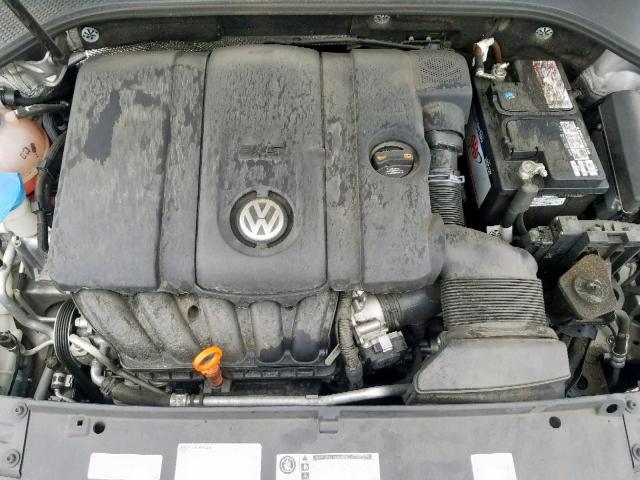 1VWBH7A34DC132442 - 2013 VOLKSWAGEN PASSAT SE SILVER photo 7