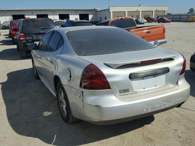2G2WP522851140962 - 2005 PONTIAC GRAND PRIX GRAY photo 3
