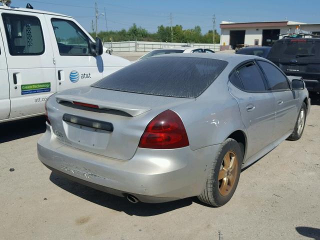 2G2WP522851140962 - 2005 PONTIAC GRAND PRIX GRAY photo 4