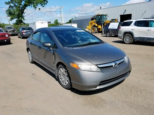 2HGFA15207H043266 - 2007 HONDA CIVIC DX GRAY photo 1