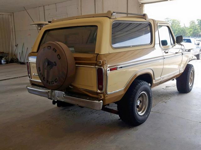 U155LEE3447 - 1979 FORD BRONCO TWO TONE photo 4