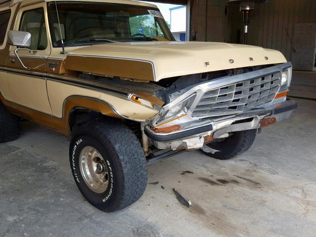 U155LEE3447 - 1979 FORD BRONCO TWO TONE photo 9