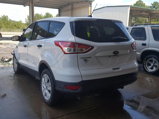 1FMCU0F75FUC01654 - 2015 FORD ESCAPE S WHITE photo 3