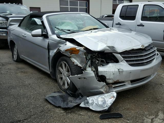 1C3LC55R28N689583 - 2008 CHRYSLER SEBRING TO SILVER photo 1