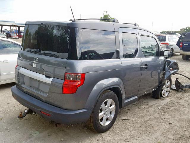 5J6YH1H72BL001066 - 2011 HONDA ELEMENT EX GRAY photo 4