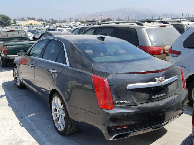 1G6AZ5S31F0126961 - 2015 CADILLAC CTS PREMIU BLACK photo 3