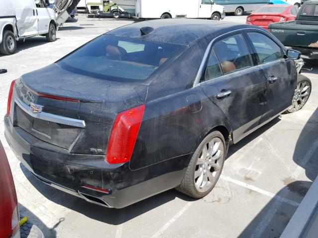 1G6AZ5S31F0126961 - 2015 CADILLAC CTS PREMIU BLACK photo 4