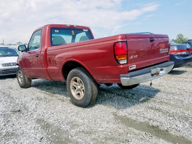 4F4YR12V6YTM30074 - 2000 MAZDA B3000 MAROON photo 3