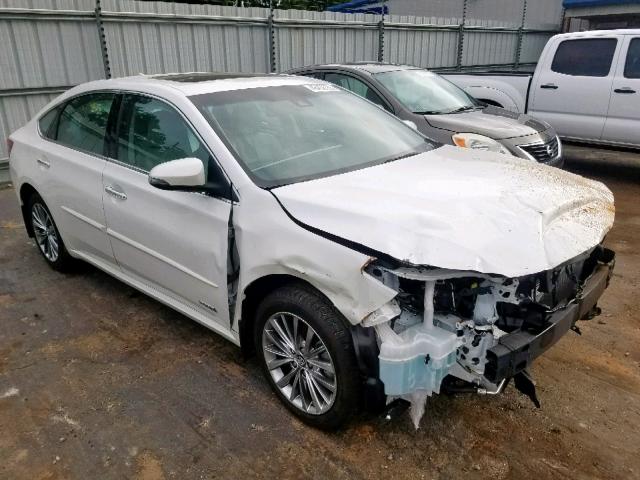 4T1BD1EB7GU056223 - 2016 TOYOTA AVALON HYB WHITE photo 1