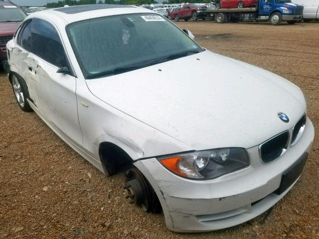 WBAUP73559VK76474 - 2009 BMW 128 I WHITE photo 1