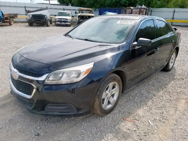 1G11B5SL5FF215424 - 2015 CHEVROLET MALIBU LS BLACK photo 2