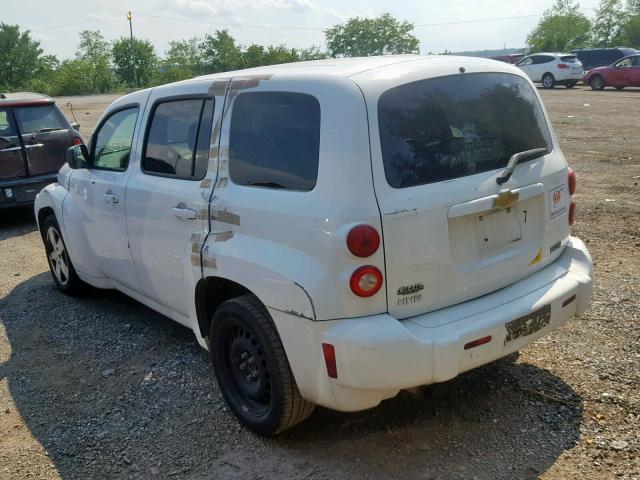 3GNBAAFW8BS526015 - 2011 CHEVROLET HHR LS 白色 照片 3