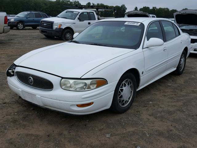 1G4HP54K2YU266207 - 2000 BUICK LESABRE CU WHITE photo 2