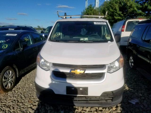 3N63M0ZN1GK692270 - 2016 CHEVROLET CITY EXPRE WHITE photo 9