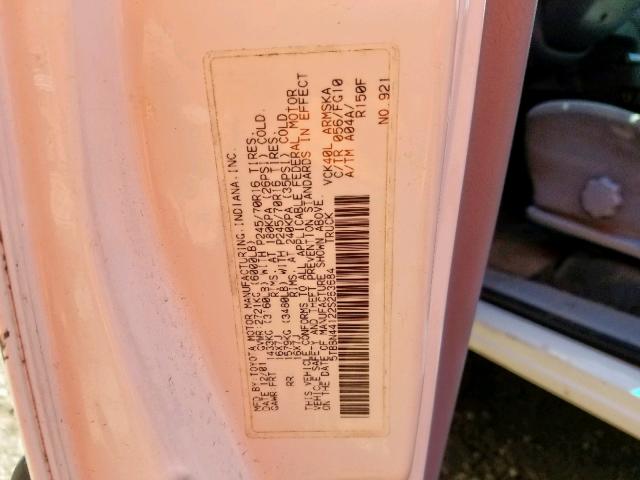 5TBBN44122S263684 - 2002 TOYOTA TUNDRA ACCESS CAB SR5  photo 10