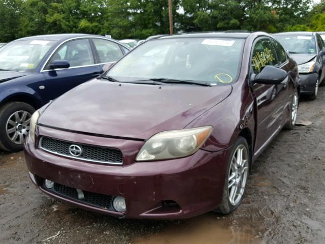 JTKDE167850028075 - 2005 TOYOTA SCION TC 紫色 照片 2