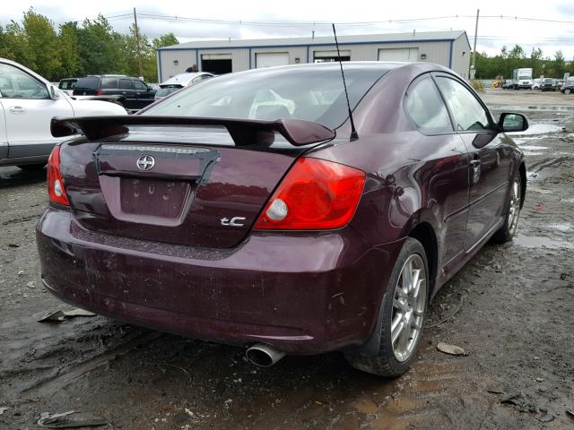 JTKDE167850028075 - 2005 TOYOTA SCION TC 紫色 照片 4