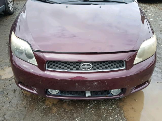 JTKDE167850028075 - 2005 TOYOTA SCION TC 紫色 照片 7