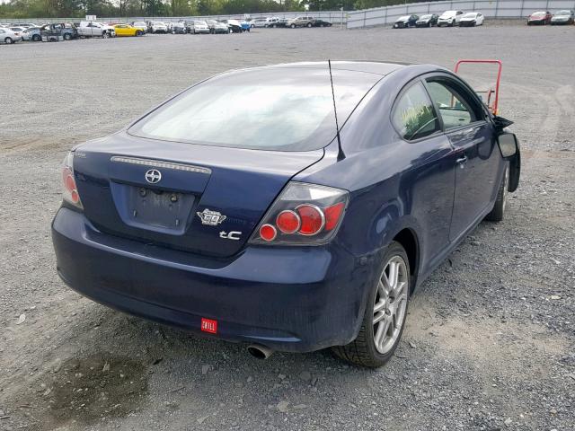 JTKDE3B75A0313005 - 2010 TOYOTA SCION TC ლურჯი ფოტო 4