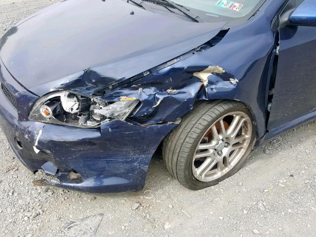 JTKDE3B75A0313005 - 2010 TOYOTA SCION TC ლურჯი ფოტო 9
