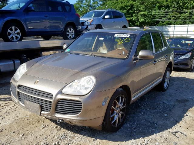 WP1AC29P44LA90280 - 2004 PORSCHE CAYENNE TU TAN photo 2