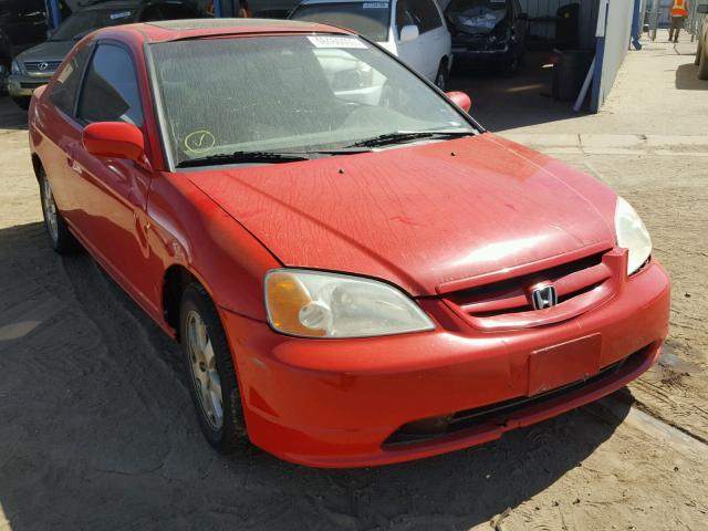 1HGEM22013L083090 - 2003 HONDA CIVIC EX RED photo 1