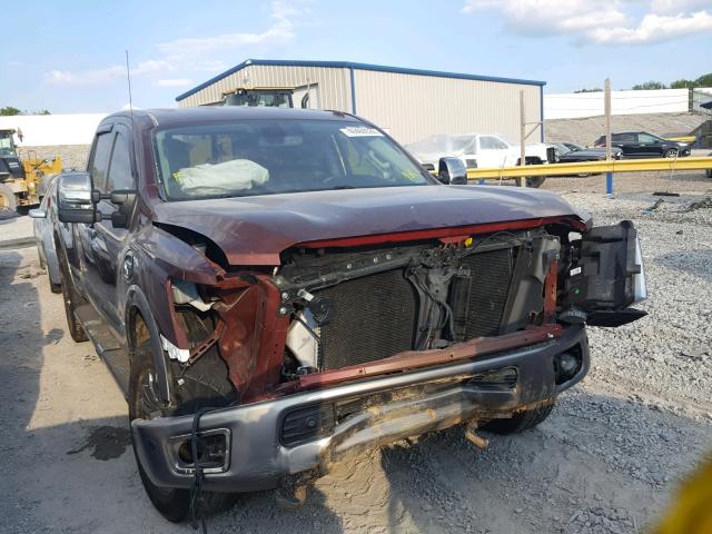 1N6BA1F41HN526011 - 2017 NISSAN TITAN XD S BROWN photo 1