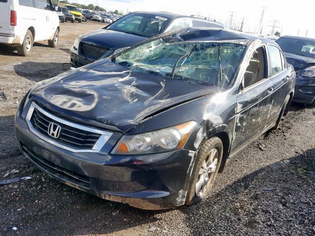 1HGCP26479A126380 - 2009 HONDA ACCORD LXP BLACK photo 2