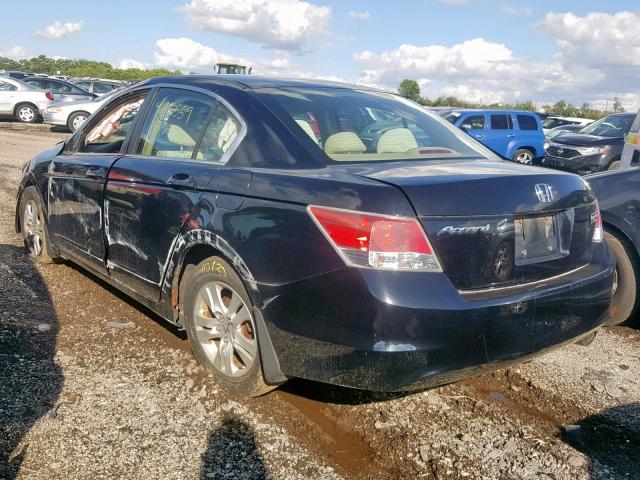 1HGCP26479A126380 - 2009 HONDA ACCORD LXP BLACK photo 3