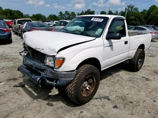 5TENM92N94Z443079 - 2004 TOYOTA TACOMA PRE WHITE photo 2