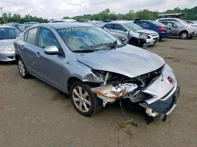 JM1BL1SG2A1175409 - 2010 MAZDA 3 I GRAY photo 1