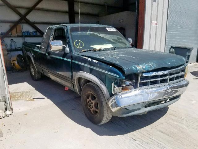 1B7GL23X9SS118419 - 1995 DODGE DAKOTA GRAY photo 1