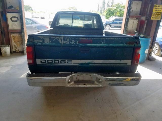 1B7GL23X9SS118419 - 1995 DODGE DAKOTA GRAY photo 10