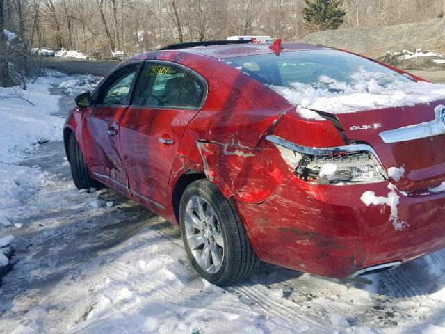 1G4GH5E3XCF358520 - 2012 BUICK LACROSSE P RED photo 9