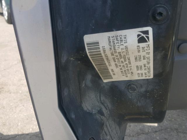 1G8AJ52F94Z185161 - 2004 SATURN ION LEVEL SILVER photo 10