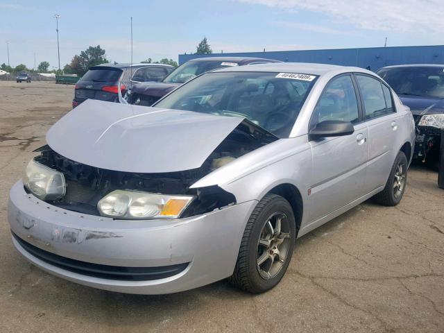1G8AJ52F94Z185161 - 2004 SATURN ION LEVEL SILVER photo 2