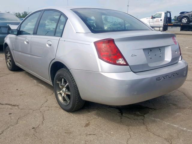 1G8AJ52F94Z185161 - 2004 SATURN ION LEVEL SILVER photo 3