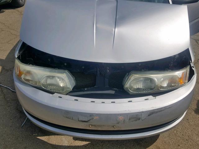 1G8AJ52F94Z185161 - 2004 SATURN ION LEVEL SILVER photo 7